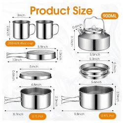 Foldable Cookware Set
