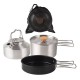 Portable Pot and Pan Set